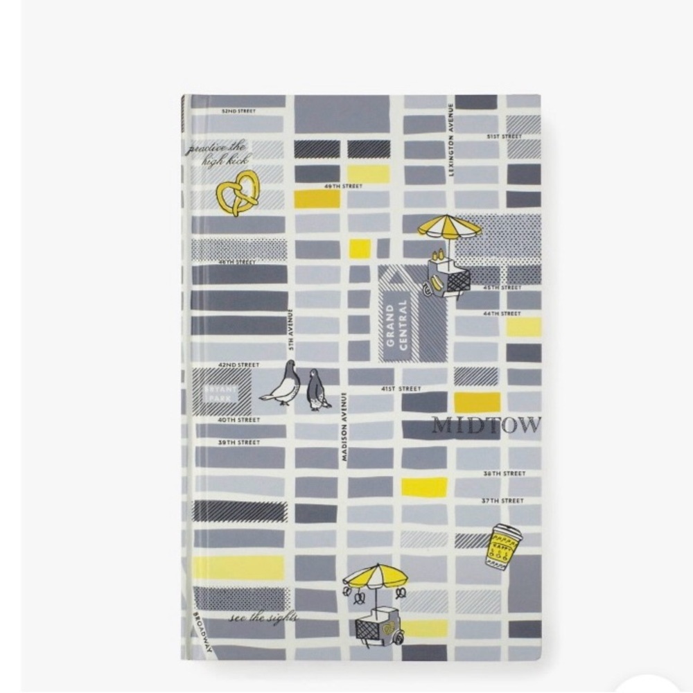Kate Spade NYC Map Journal NWT